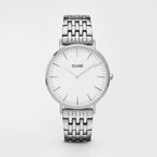 Cluse Silver Stainless Steel Dress Watch
