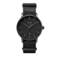 Cluse Black Leather Watch