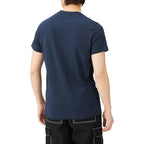 Diesel Blue Cotton T-Shirt