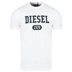 Diesel White Cotton T-Shirt
