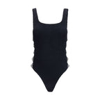 Hunza G Black Polyamide One-Piece Swimsuit