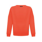 Balmain Orange Cotton Men Sweater