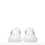Versace White Leather Sneakers