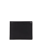 Testoni Black Leather Wallet