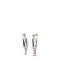 Marc Jacobs Gray Silver Earrings