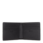 Testoni Black Leather Wallet