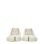 Maison Margiela White Fabric Low Top Sneakers