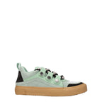 Marcelo Burlon Green Leather Low Top Sneakers