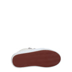 Marcelo Burlon Beige Leather Low Top Sneakers