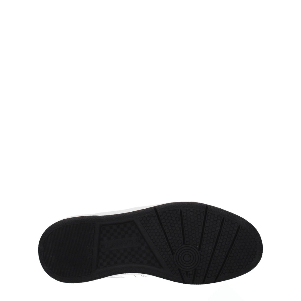 Lanvin White Leather High Top Sneakers