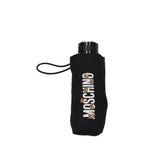Moschino Black Polyester Umbrella