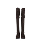Stuart Weitzman Brown Leather Over The Knee