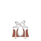 Amina Muaddi Transparent Pvc High Heel Pumps