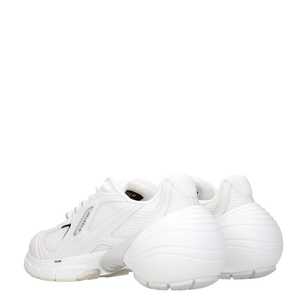 Givenchy White Fabric Athletic Sneakers