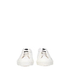 Givenchy White Leather Low Top Sneakers