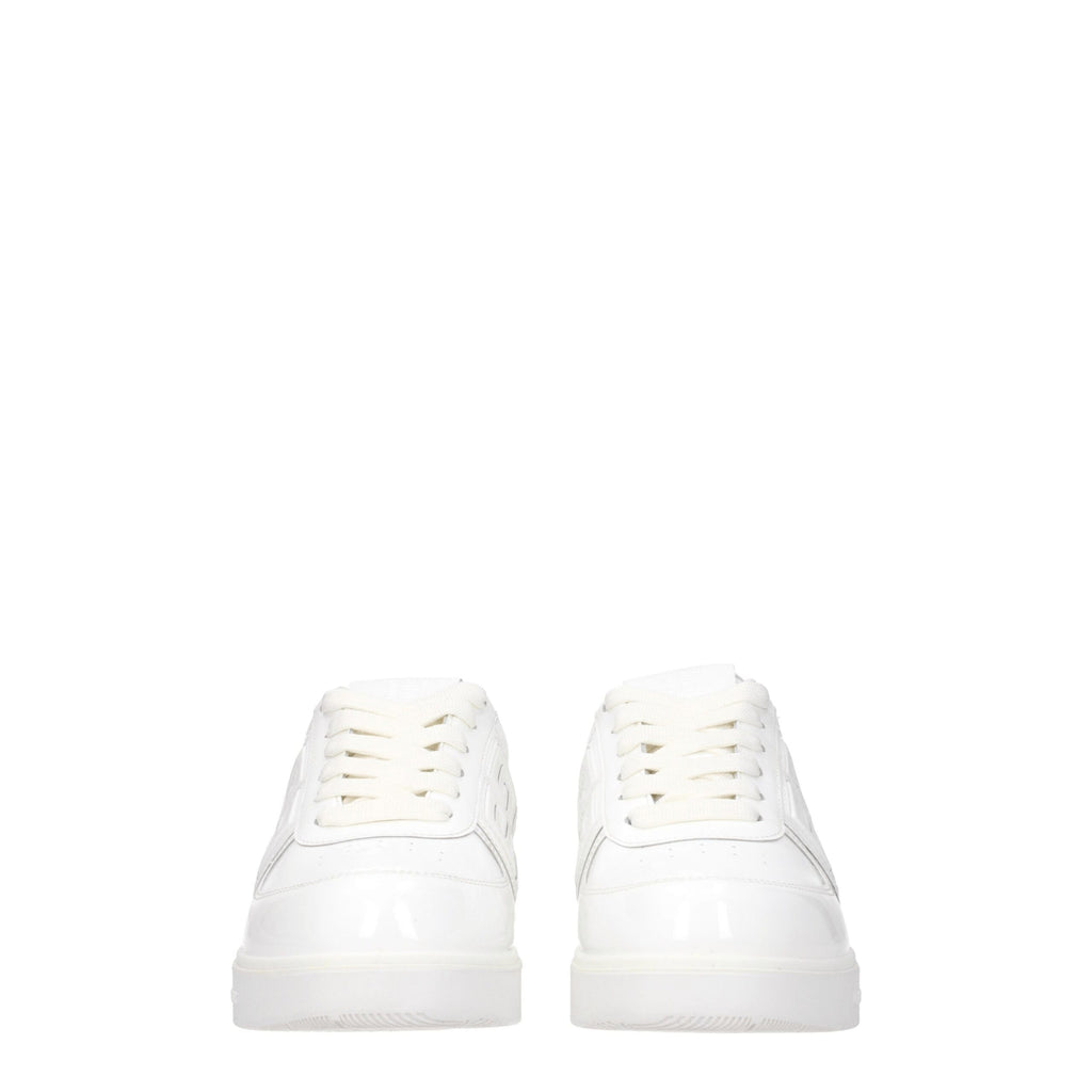 Givenchy White Leather Low Top Sneakers