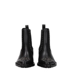 Chloé Black Leather Ankle Boots