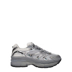 Valentino Garavani Gray Fabric Athletic Sneakers