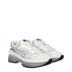 Valentino Garavani White Fabric Athletic Sneakers