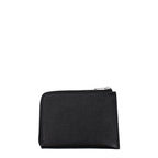 Palm Angels Black Leather Cardholder