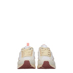 Veja Beige Fabric Athletic Sneakers
