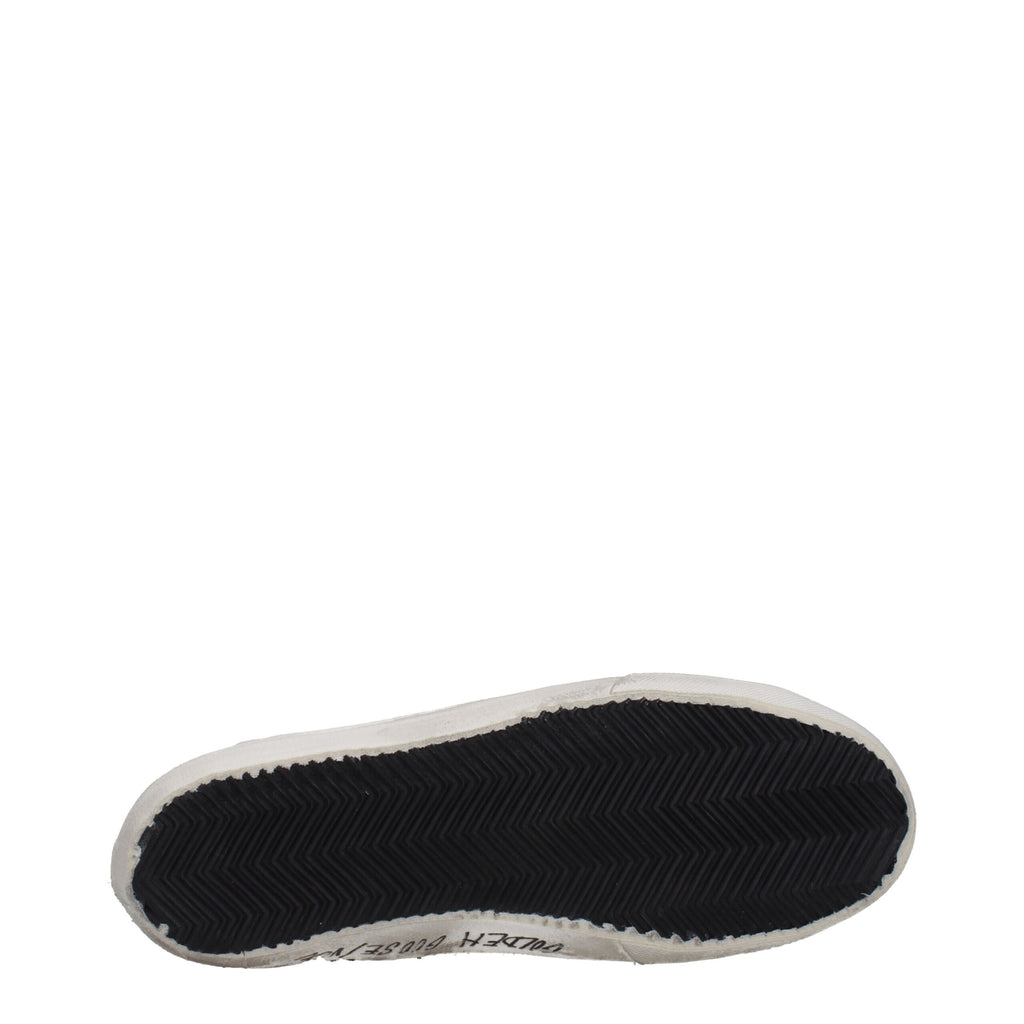 Golden Goose Brown Leather High Top Sneakers