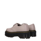 Dr. Martens Gray Leather Oxfords And Derbies
