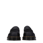 Dr. Martens Black Leather Slip-On Loafers