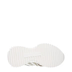 Moncler Beige Fabric Low Top Sneakers