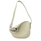 Burberry Green Leather Shoulder Bag