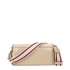 Tory Burch Beige Leather Crossbody Bag