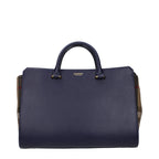 Burberry Blue Leather Handbag