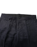 Dolce & Gabbana Dark Blue Double Breasted 2 Piece Suit