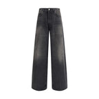 Haikure Black Cotton Relaxed Fit Jeans