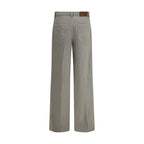 Brunello Cucinelli Bicolor Cotton Relaxed Fit Jeans