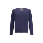 Brunello Cucinelli Blue Cashmere Cashmere Sweater