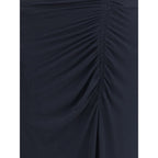 Marant Etoile Black Modal Casual Dress