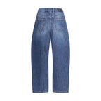 Givenchy Blue Cotton Relaxed Fit Jeans
