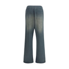 Golden Goose Blue Cotton Casual Pants
