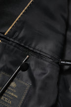 Dolce & Gabbana Orange SICILIA Double Breasted Coat Blazer