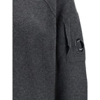 C.P. Company Gray Wool Sweatshirt