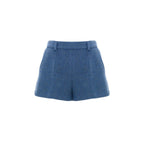 Gucci Blue Wool Shorts