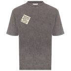 Diego Venturino Gray Cotton T-Shirt