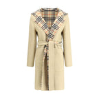 Burberry Beige Wool Coat