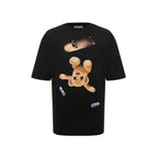 Diego Venturino Black Cotton T-Shirt