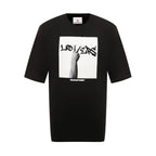 Diego Venturino Black Cotton T-Shirt