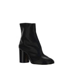 Margiela Black Lamb Ovis Aries Aries Ankle Boots