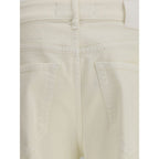 PT Torino Cream Cotton Slim Fit Jeans