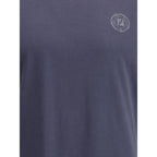 Fendi Blue Cotton T-Shirt
