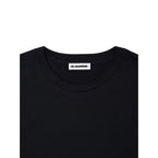 Jil Sander Black Cotton Long Dress